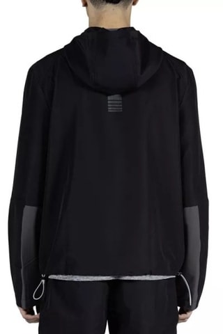 Veste de survêtement à capuche Mercure - Noir