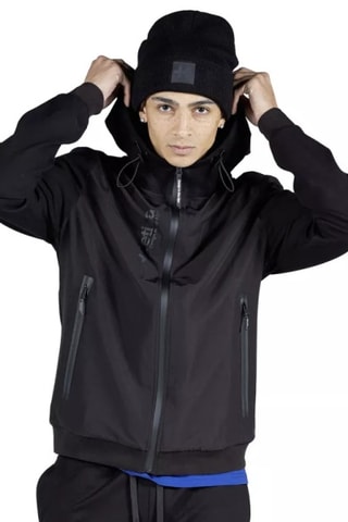 Veste de survêtement à capuche Beta - Noir
