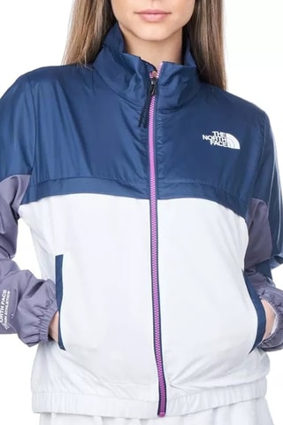 Veste de survêtement MA - Bleu foncé et blanc