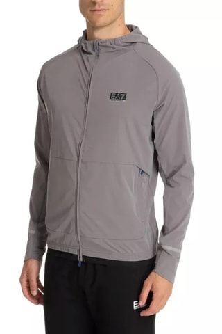 Veste de survêtement à capuche - Gris