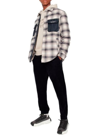 Veste - Beige et bleu marine