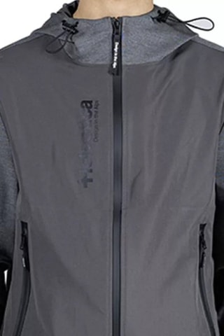 Veste de survêtement à capuche Beta - Gris