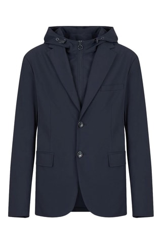 Veste trompe-l'oeil Bleu marine