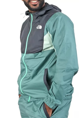 Veste à capuche M Run Wind Turquoise