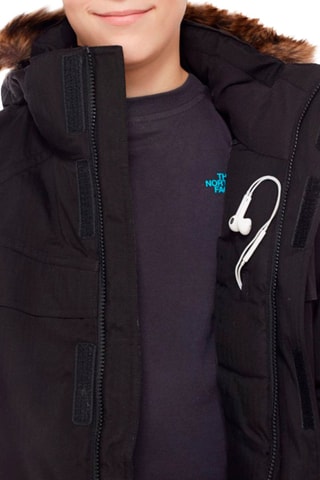 Parka à capuche  - Noir