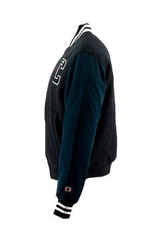 Bomber - Noir et bleu pétrole