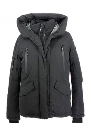 Blouson à capuche Fuji - Noir
