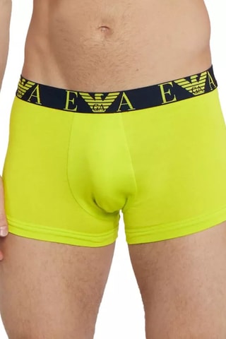 3 boxers - Bleu marine et rouge