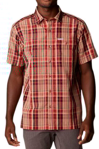 Chemise Silver Ridge Lite - Beige et rouge