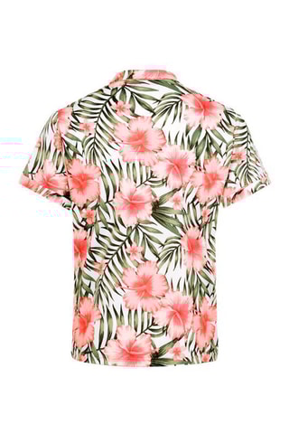 Chemise Goyave Blanc et rose