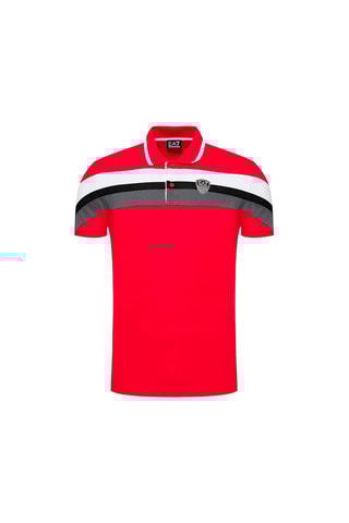 Polo - Rouge et blanc