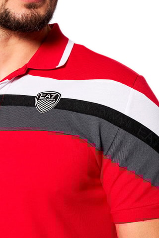 Polo - Rouge et blanc