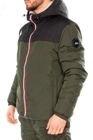 Doudoune Casey - Kaki et noir