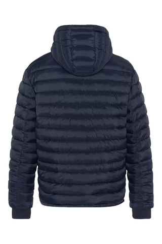 Doudoune à capuche - Bleu marine et kaki