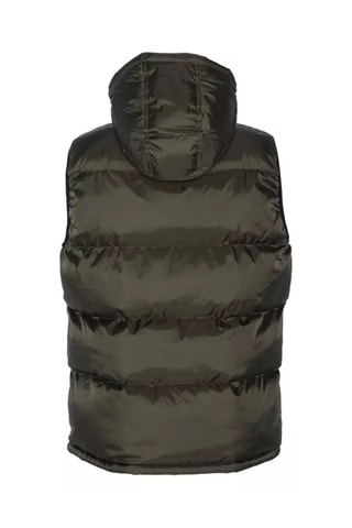 Doudoune sans manches à capuche - Kaki