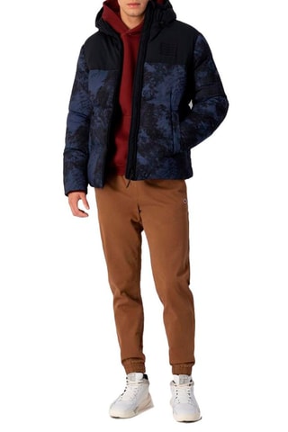 Doudoune à capuche - Bleu marine