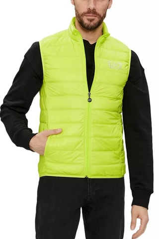Doudoune sans manches pliable - Vert fluo