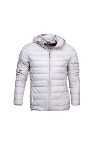 Doudoune à capuche - Ecru