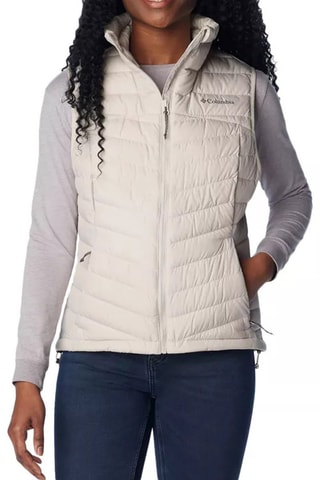 Doudoune sans manches - Beige