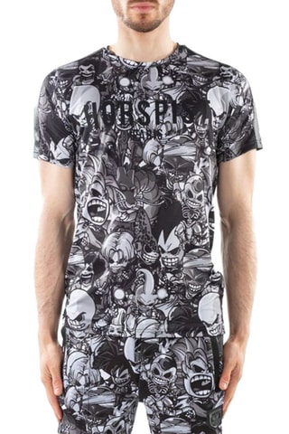 T-shirt Dragon Ball Palm Manga - Noir