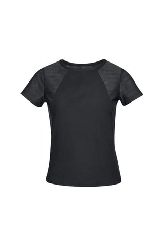 T-shirt Ua Vanish Disrupt Mesh Ss Noir