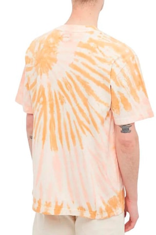 T-shirt tie and dye Seatac Orange et blanc