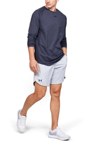 T-shirt Charged Cotton Ls - Bleu marine