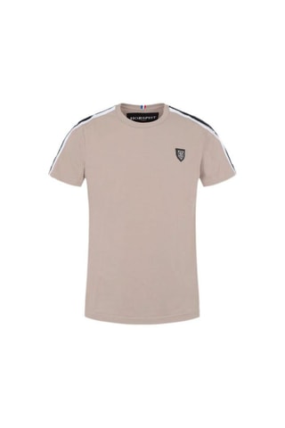 T-shirt Jan - Beige et blanc