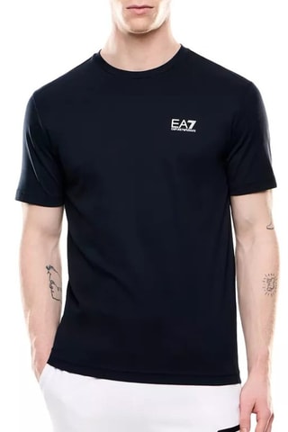 T-shirt - Bleu marine et blanc