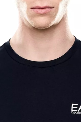 T-shirt - Bleu marine et blanc