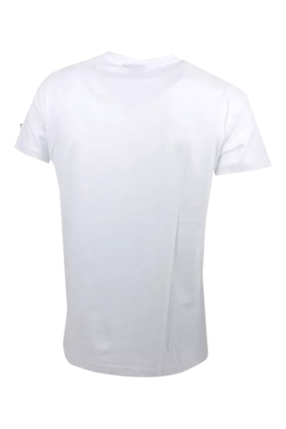 T-shirt Brown - Blanc