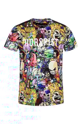 T-shirt Dragon Ball Palm Manga - Multicolore