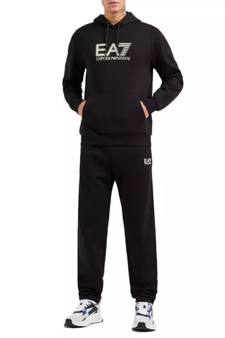 Sweat à capuche et jogging - Noir et blanc