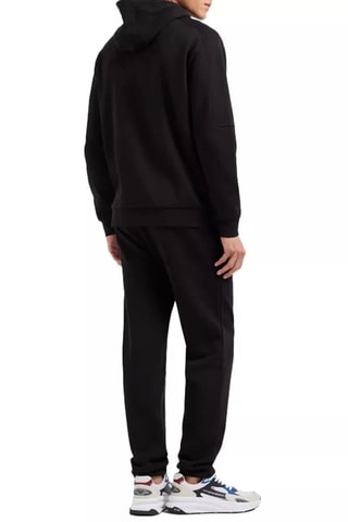 Sweat à capuche et jogging - Noir et blanc