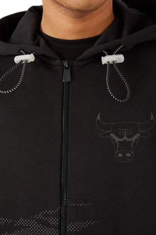 Sweat à capuche Chicago Bulls - Noir