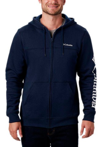 Sweat à capuche Fleece - Bleu marine