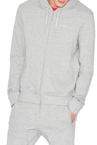 Sweat à capuche - Gris chiné