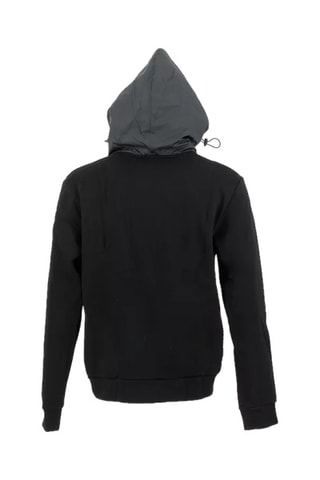 Sweat à capuche Melton - Noir