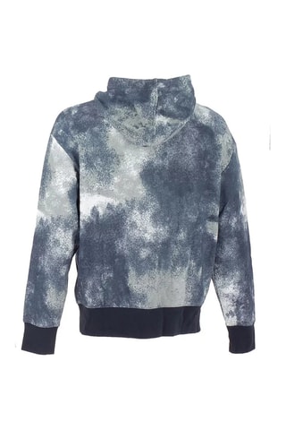 Sweat à capuche - Bleu et blanc