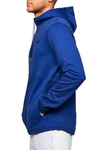 Sweat à capuche Double Knit Bleu
