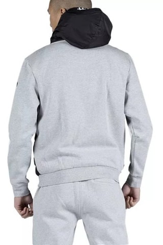 Sweat à capuche Melton - Gris