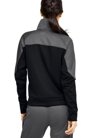Sweat Athlete Recovery Knit 1/2 Zip  -  Noir et gris