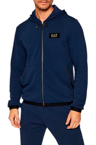 Sweat à capuche Bleu marine