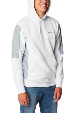 Sweat à capuche Minam River Blanc et gris