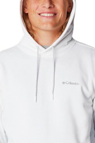 Sweat à capuche Minam River Blanc et gris