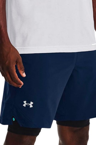 Short Vanish Woven Bleu marine