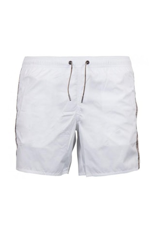 Short de bain Blanc