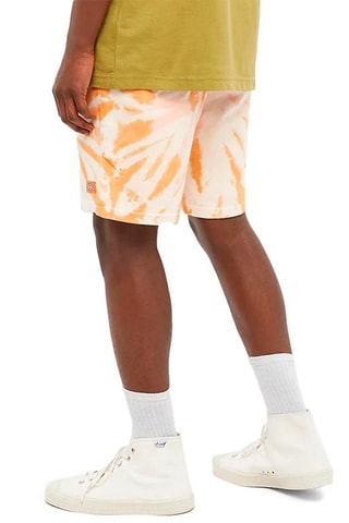 Short tie and dye Seatac Orange et blanc
