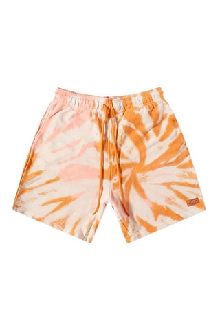 Short tie and dye Seatac Orange et blanc