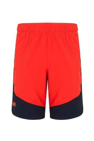 Short de survêtement - Rouge et noir